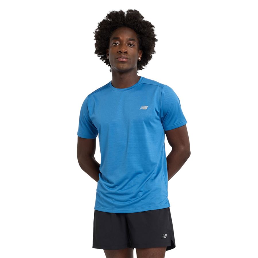 Sport Essentials T-shirt da running da uomo New Balance | MT41222BEU